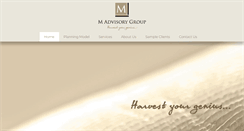 Desktop Screenshot of madvisory.com