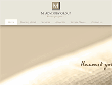 Tablet Screenshot of madvisory.com